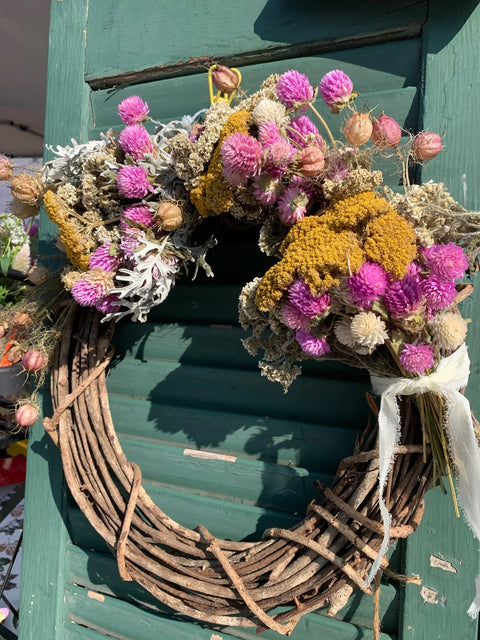 Everlasting Flower Wreath