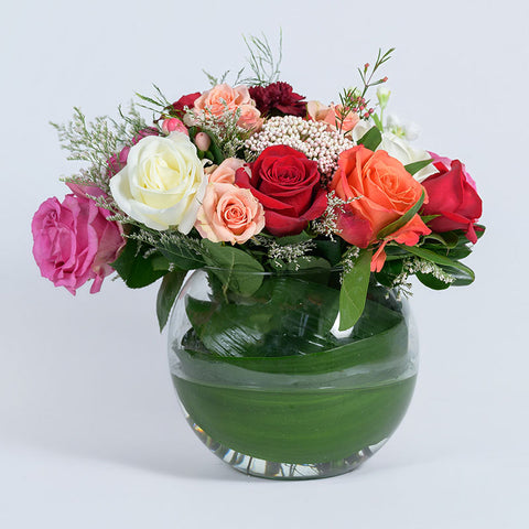 Blooming Roses Arrangement